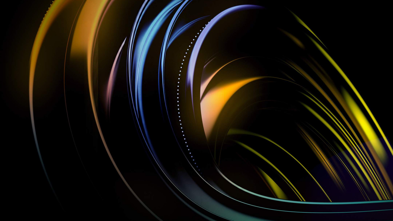 Обои Huawei, Honor Play, честь 8x макс, Честь 8х, желтый в разрешении 1280x720