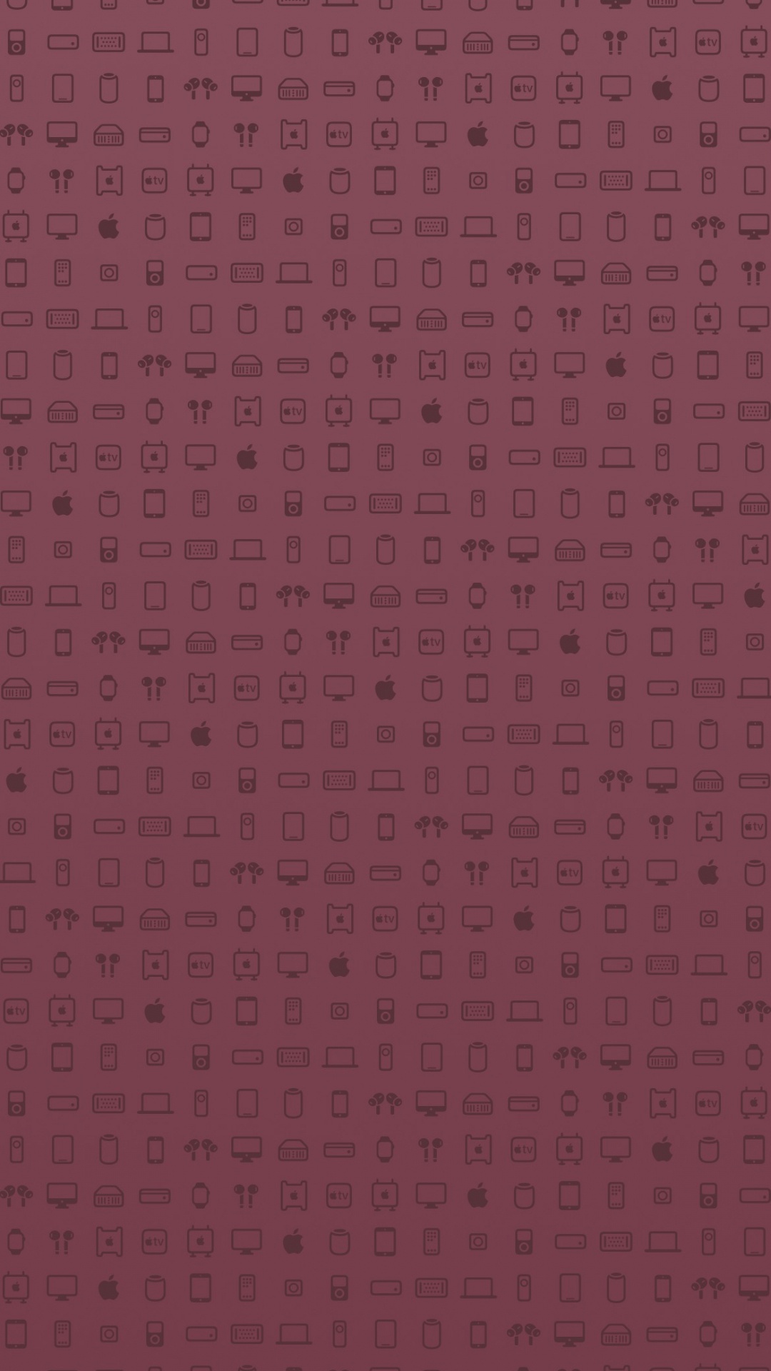 Обои узор, яблоко, Сан Франциско, коричневый цвет, пурпур в разрешении 1080x1920