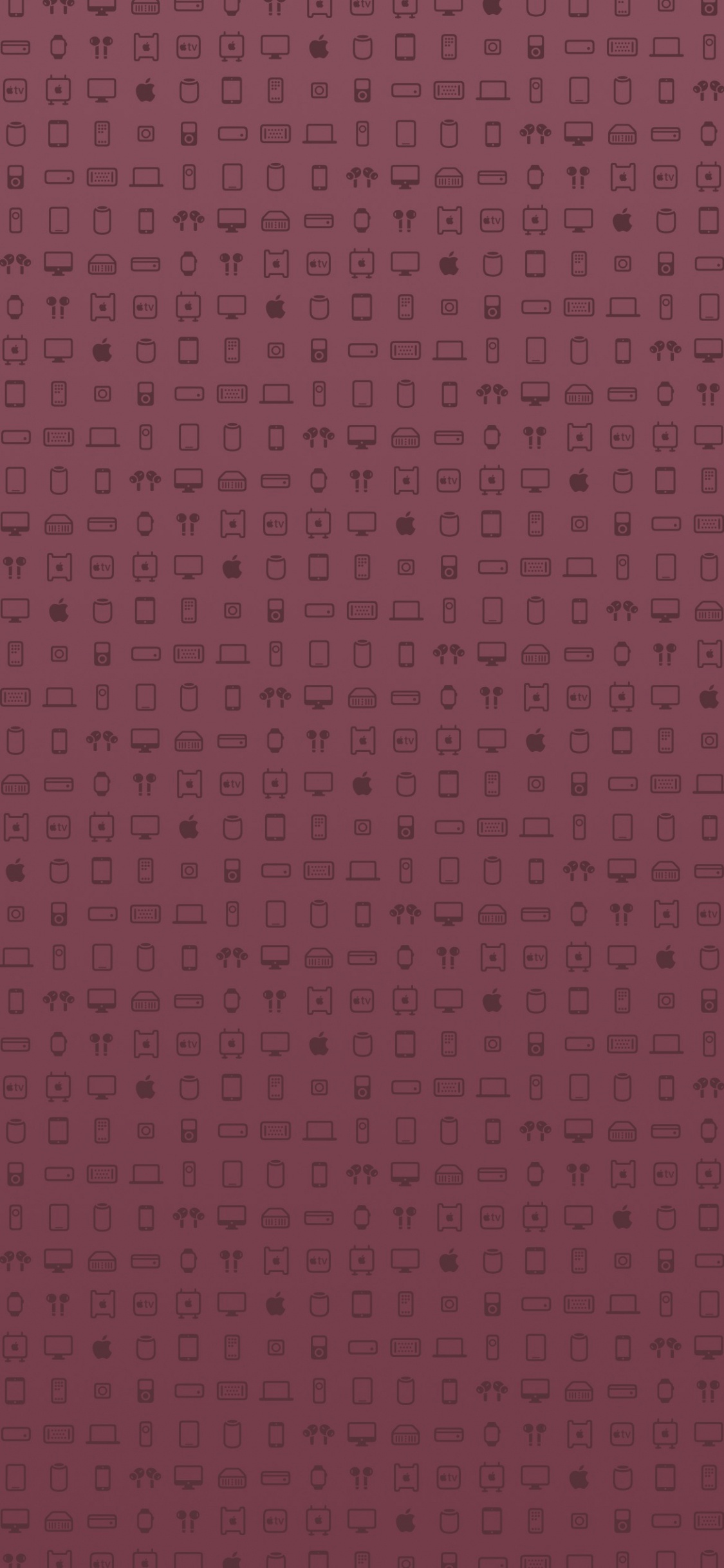 Обои узор, яблоко, Сан Франциско, коричневый цвет, пурпур в разрешении 1125x2436