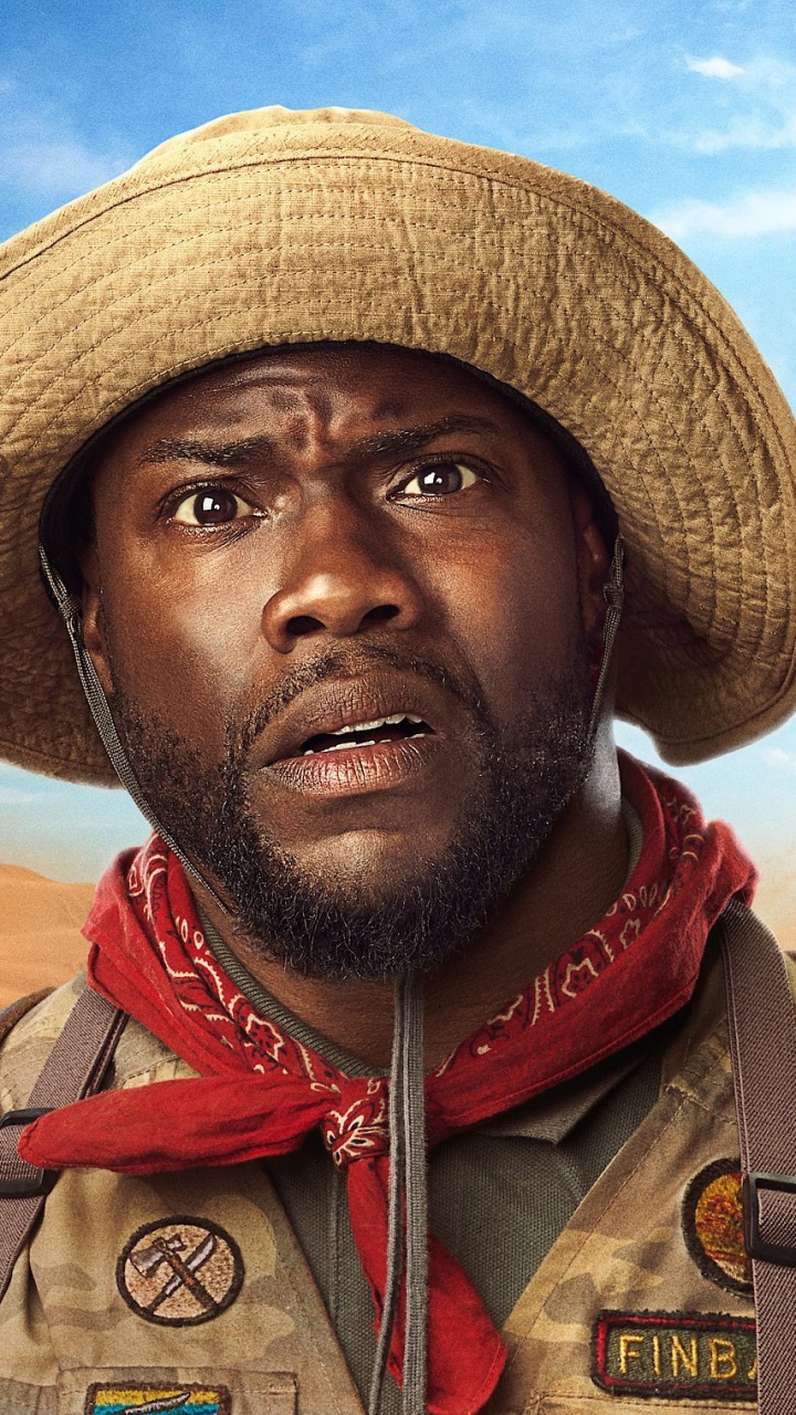 Обои кевин харт джуманджи следующий уровень, Кевин Харт, Джуманджи следующий уровень, Франклин Финбар, Руби Наотмашь в разрешении 720x1280