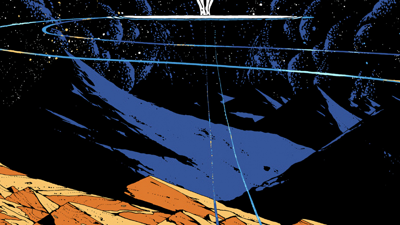 Обои килиан эн серебряный серфер, Серебряный Серфер, постер, искусство серого вещества, арт в разрешении 1366x768