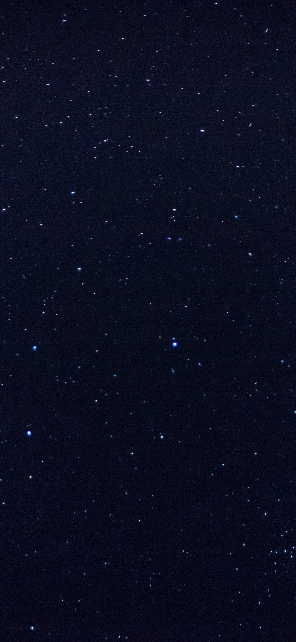 Обои звезда, черный, синий, атмосфера, ночь в разрешении 1125x2436