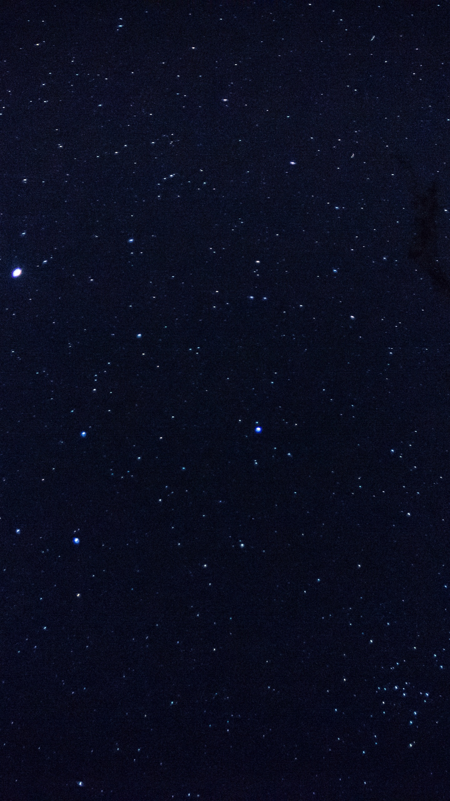 Обои звезда, черный, синий, атмосфера, ночь в разрешении 1440x2560