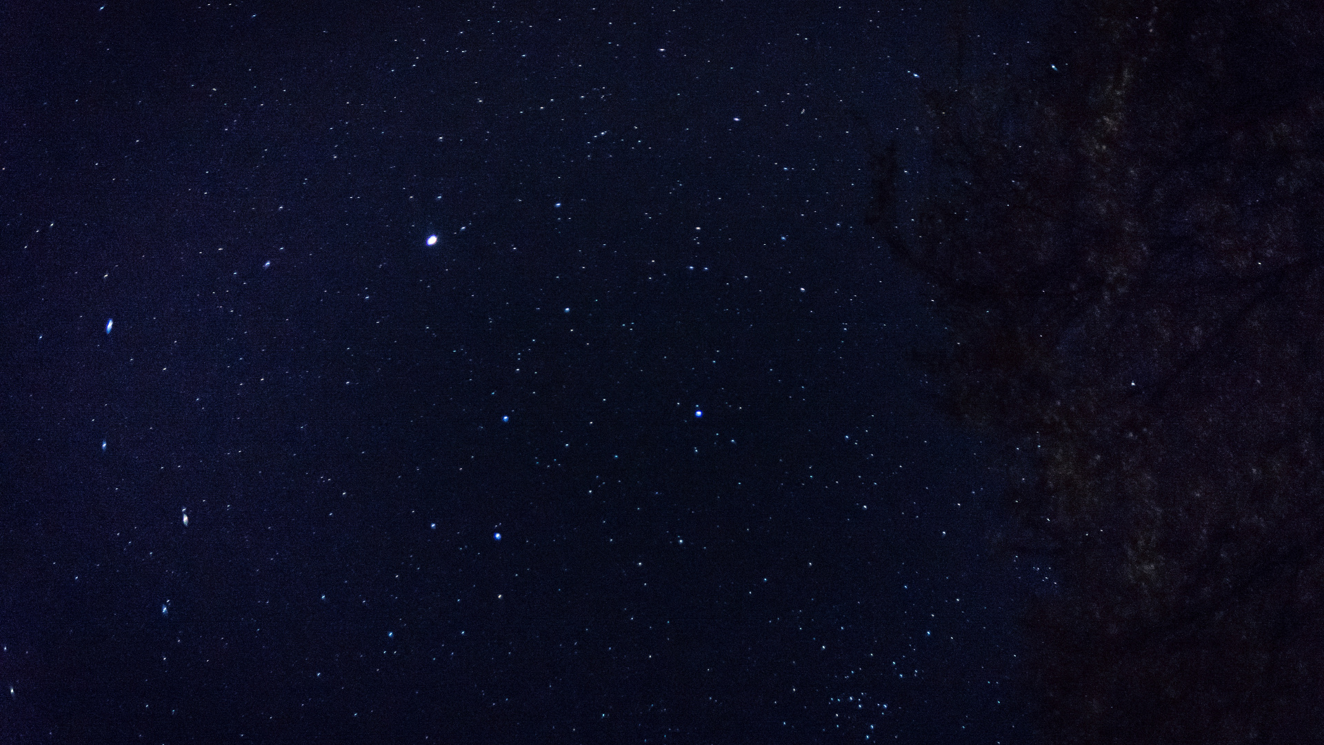 Обои звезда, черный, синий, атмосфера, ночь в разрешении 1920x1080