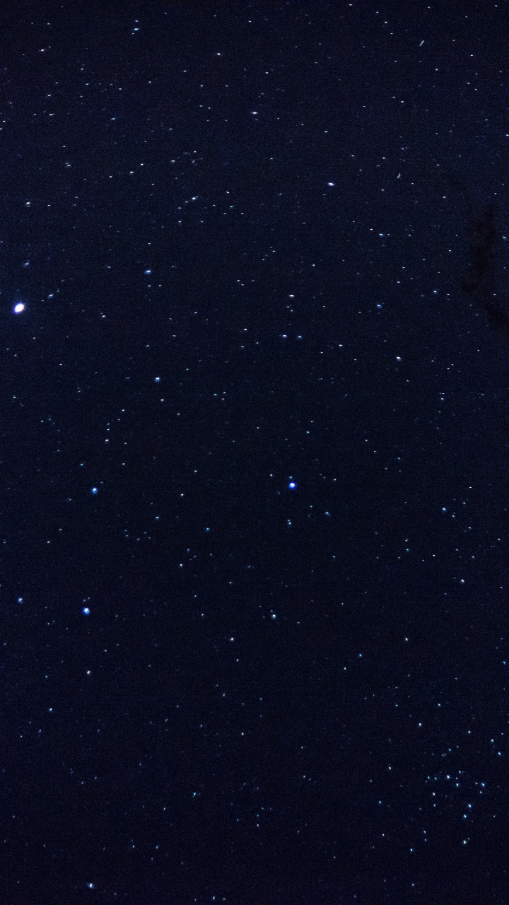 Обои звезда, черный, синий, атмосфера, ночь в разрешении 720x1280