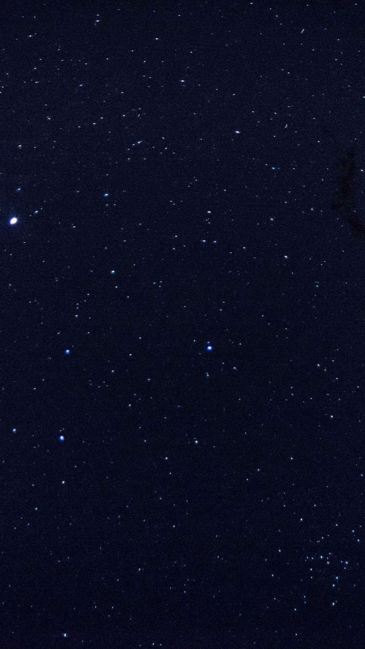 Обои звезда, черный, синий, атмосфера, ночь в разрешении 750x1334