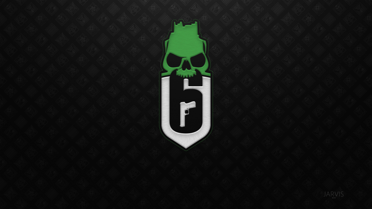 Обои лого, зеленый, графика, марка, эмблема в разрешении 1280x720