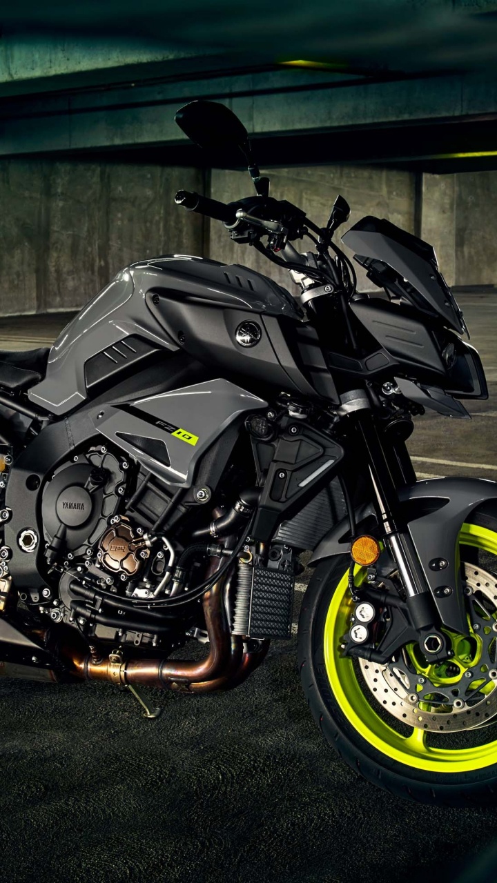 Обои мотоцикл, Ямаха мотор Компани, спортивный мотоцикл, авто, Обтекатель мотоцикла в разрешении 720x1280
