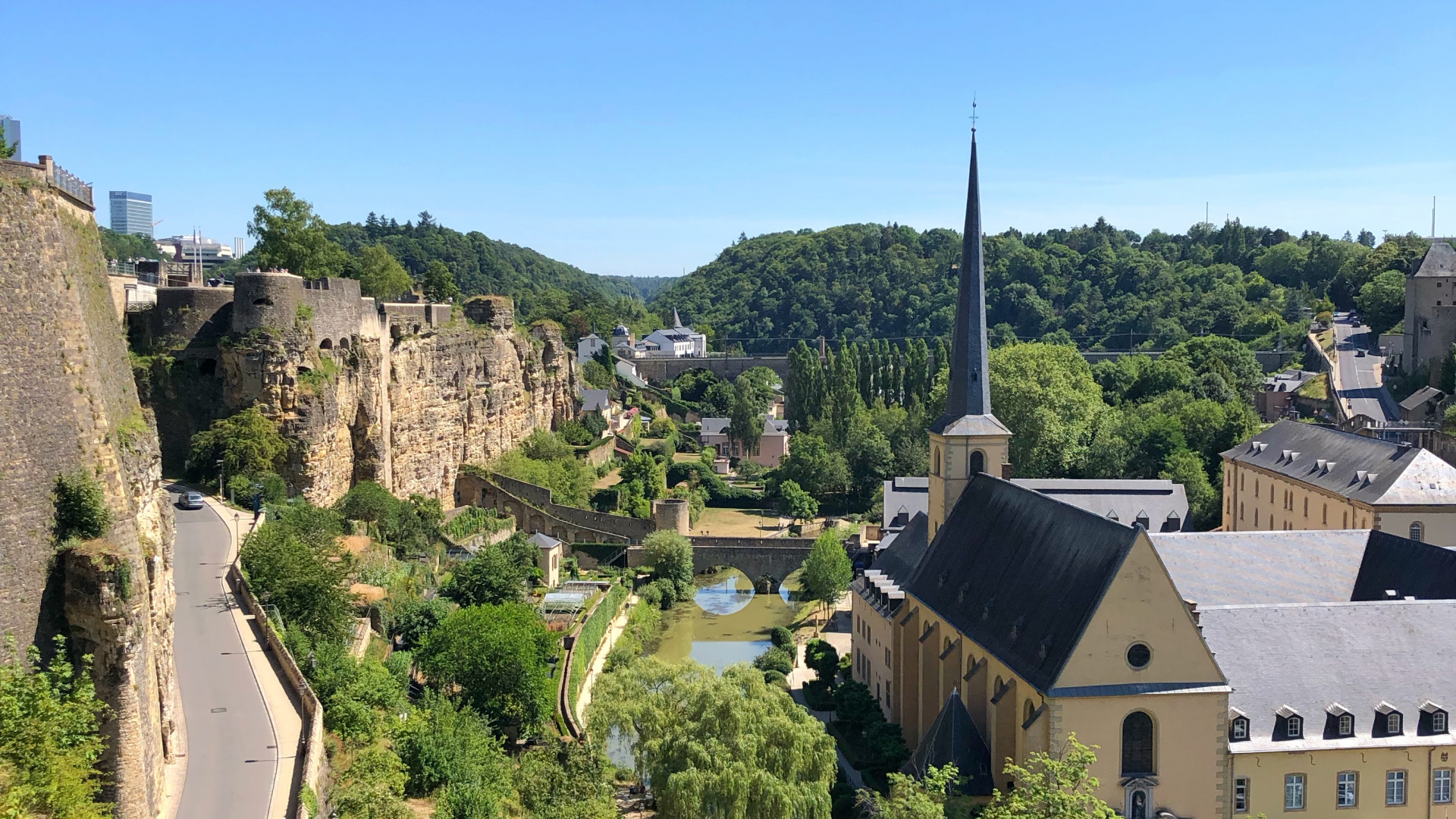 Обои Люксембург, туризм, наука, биология, водоем в разрешении 1920x1080