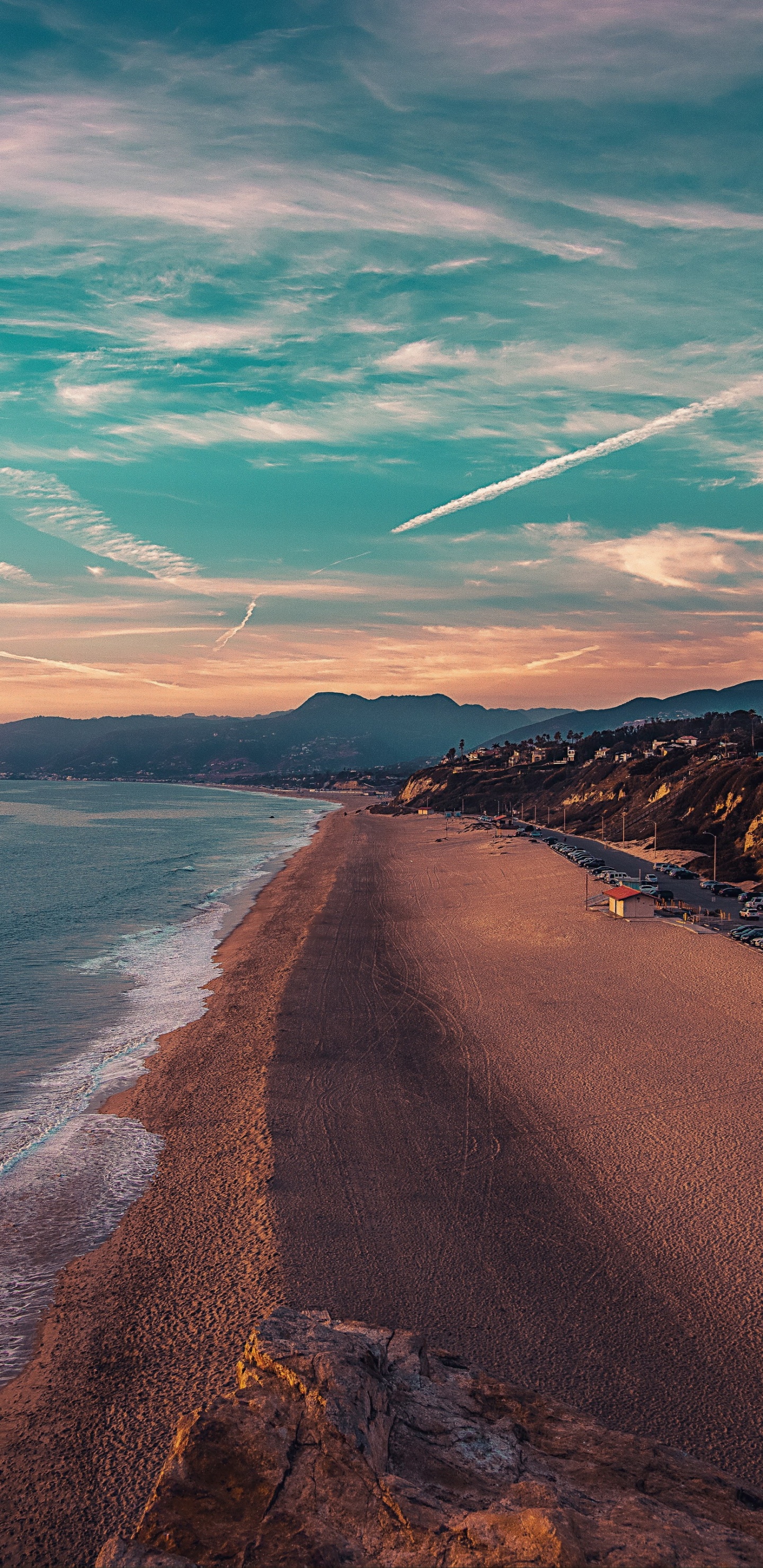 Обои океан, море, облако, вода, атмосфера в разрешении 1440x2960