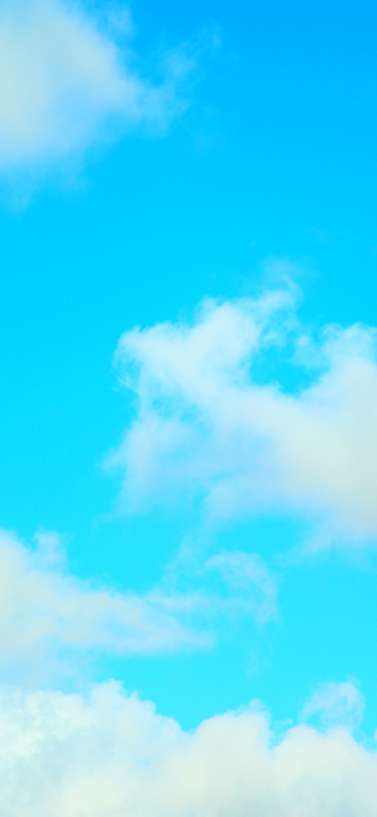 Обои облако, синий, дневное время, атмосфера, лазурный в разрешении 1242x2688