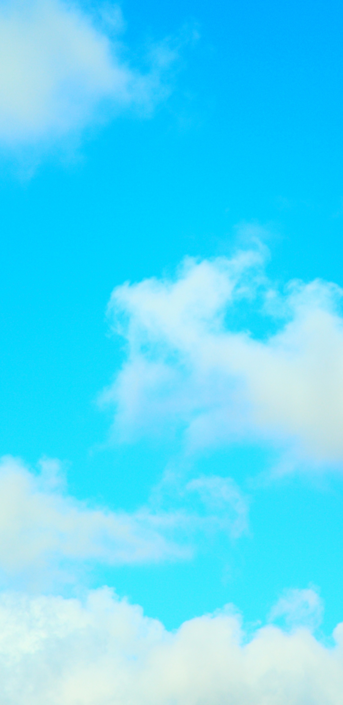 Обои облако, синий, дневное время, атмосфера, лазурный в разрешении 1440x2960