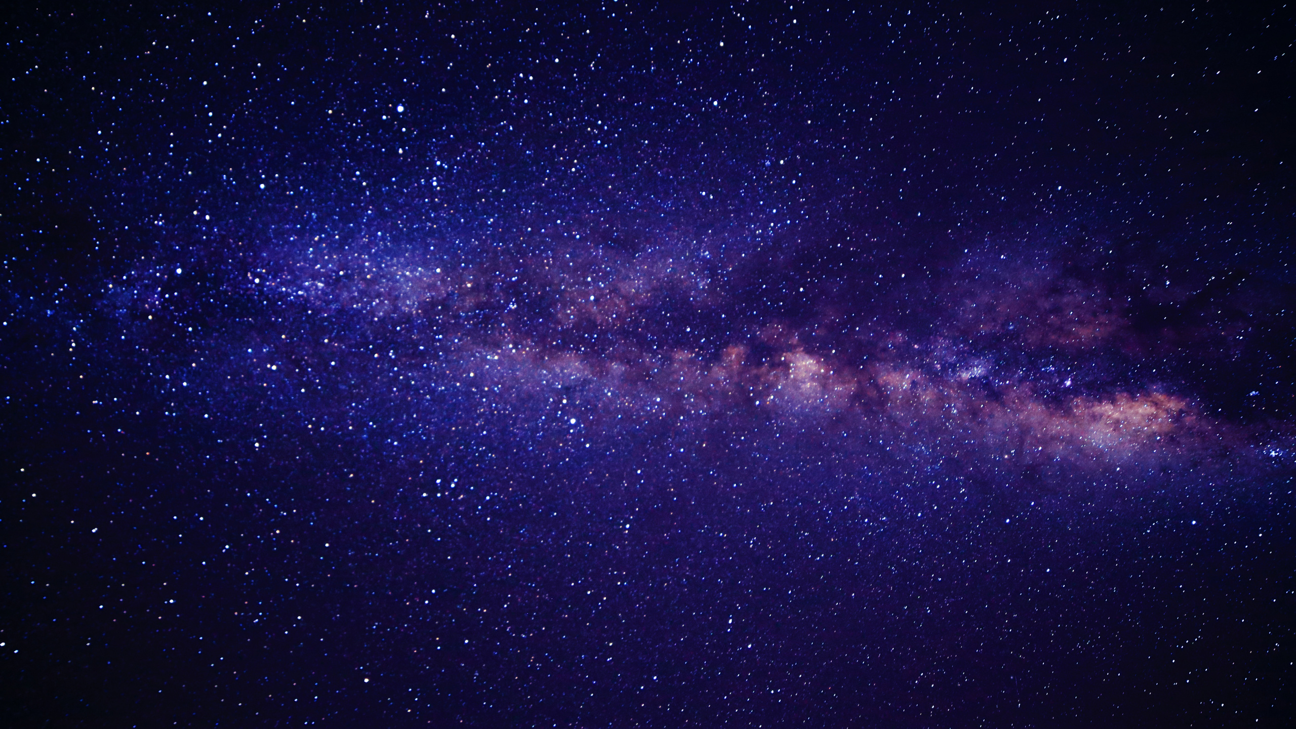 Обои черная дыра, Фиолетовый, ночное небо, Галактика, Астрономия в разрешении 2560x1440