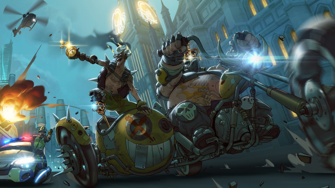 Обои Overwatch, Blizzard Entertainment, стратегии видео игры, компьютерная игра, игры в разрешении 1280x720