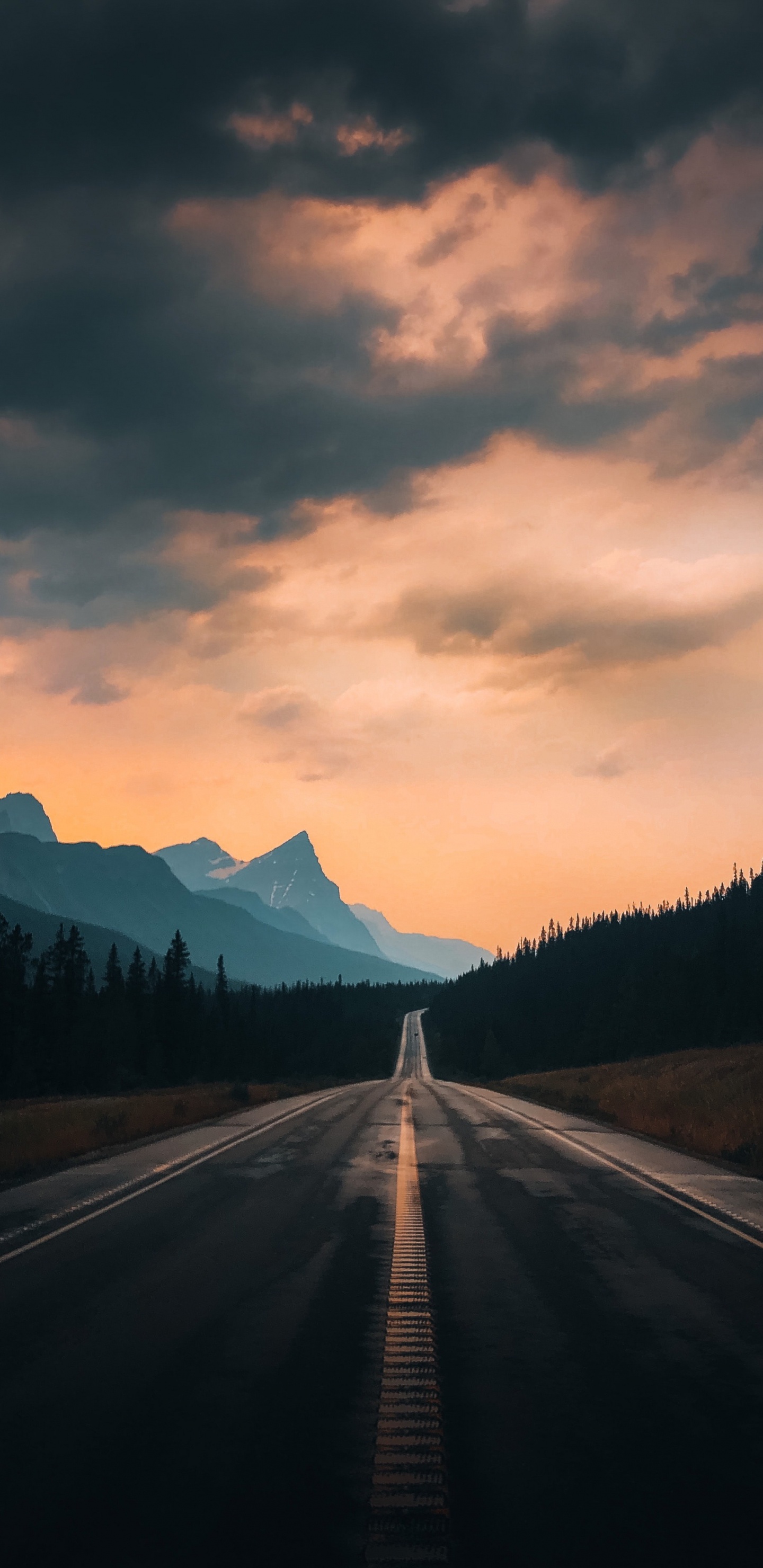 Обои облако, атмосфера, дневное время, экорегион, природный ландшафт в разрешении 1440x2960