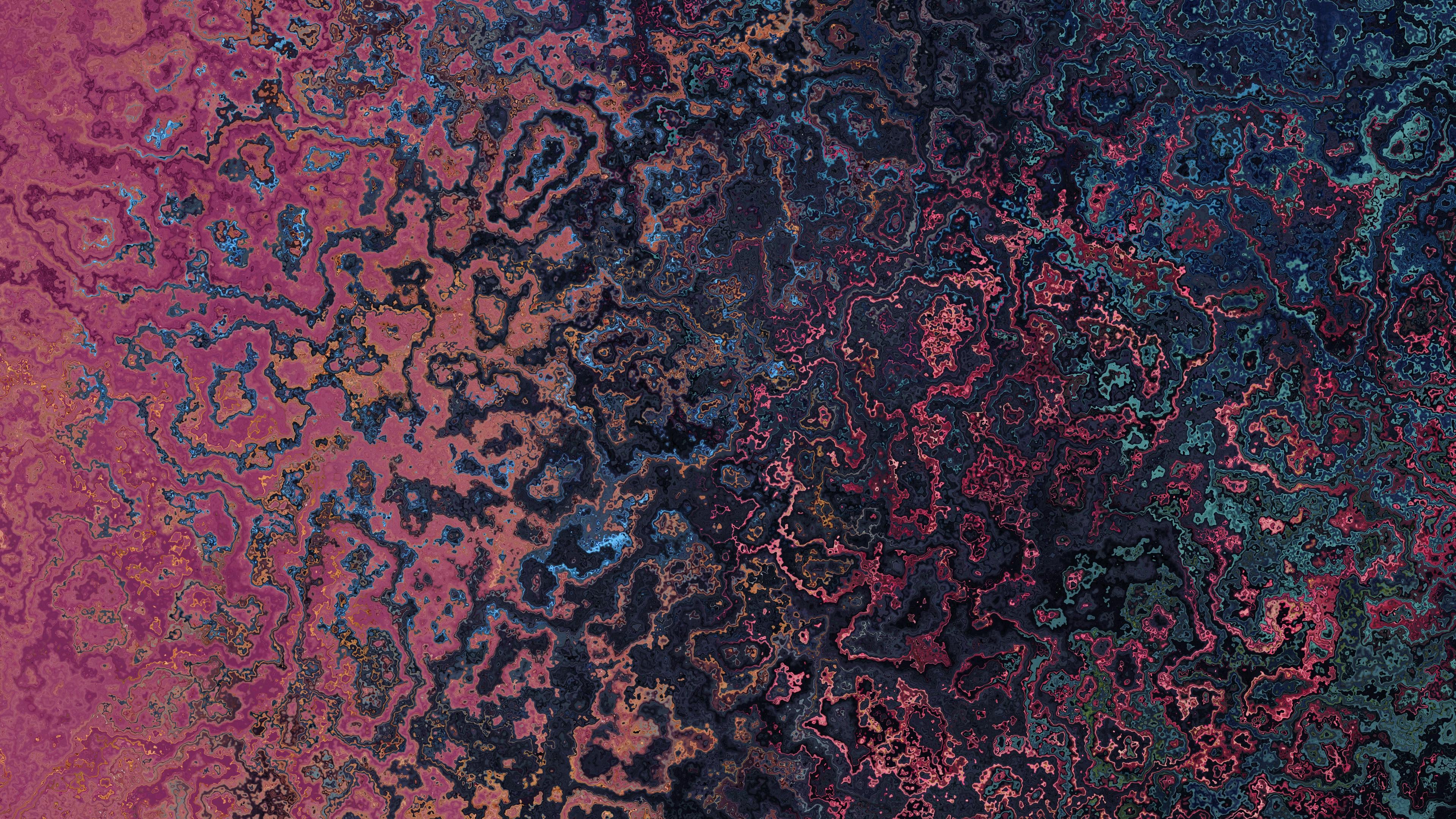 Обои текстура, визуальное искусство, фрактальное искусство, арт, художественная краска в разрешении 3840x2160