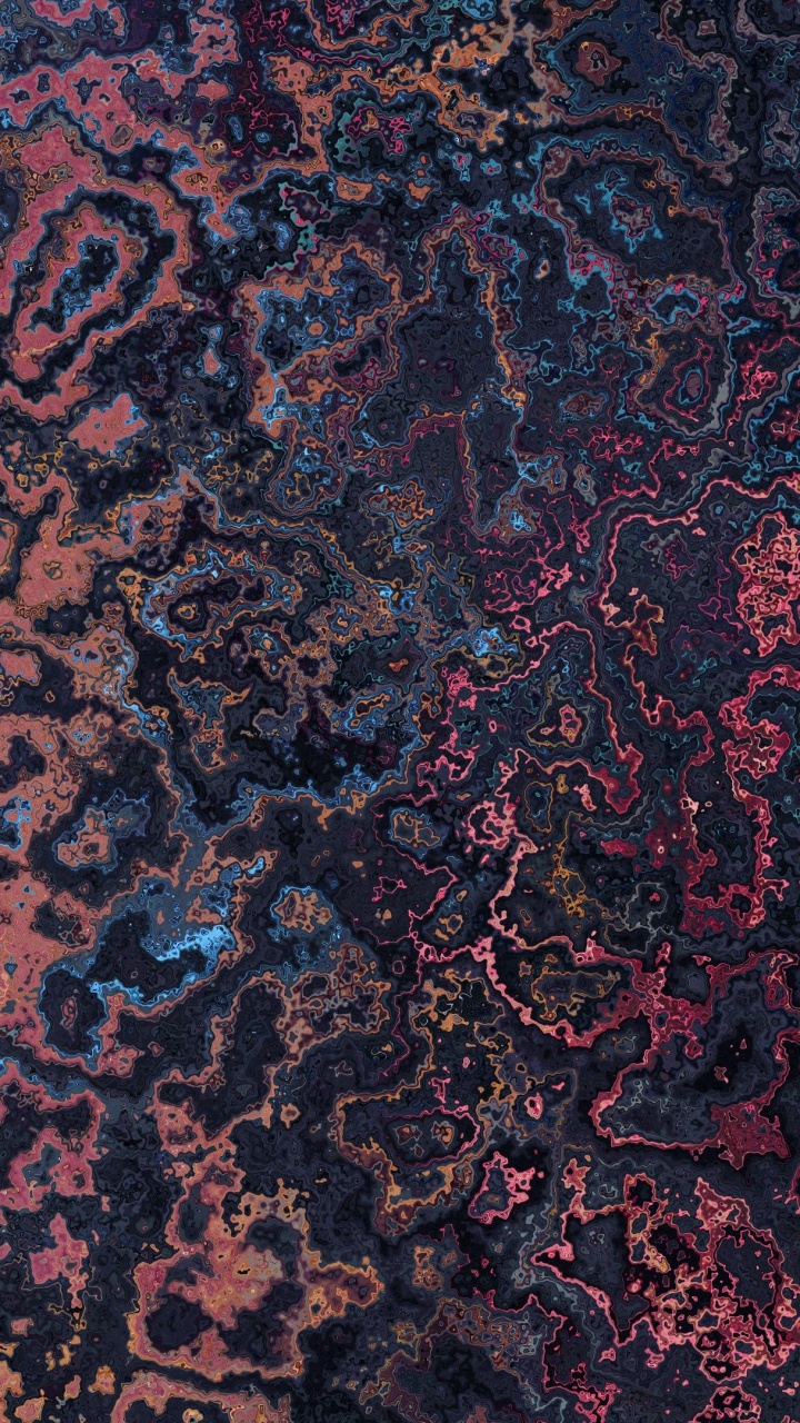 Обои текстура, визуальное искусство, фрактальное искусство, арт, художественная краска в разрешении 720x1280