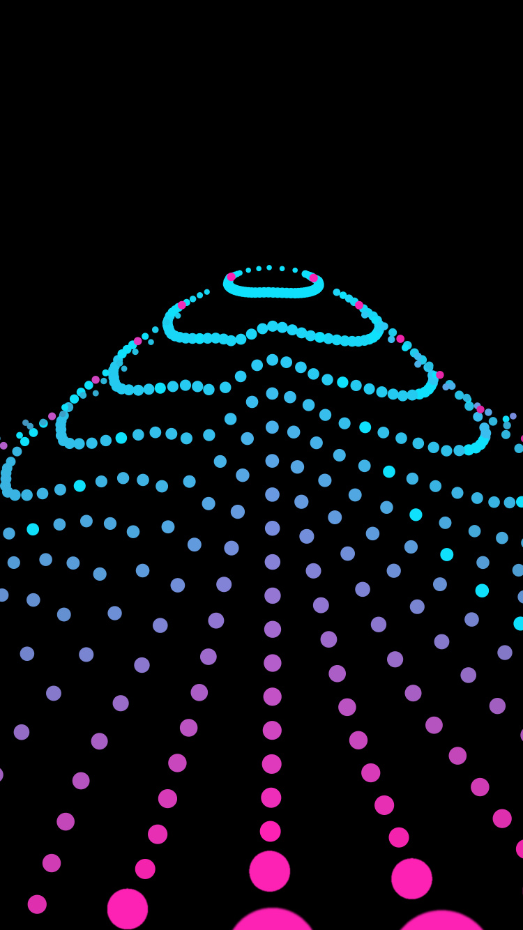 Обои круг, рукав, узор, симметрия, полутона и оттенки в разрешении 750x1334
