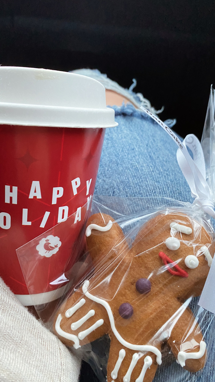 Обои чашка, шоколад, lebkuchen, кофе, кофейная чашка в разрешении 750x1334