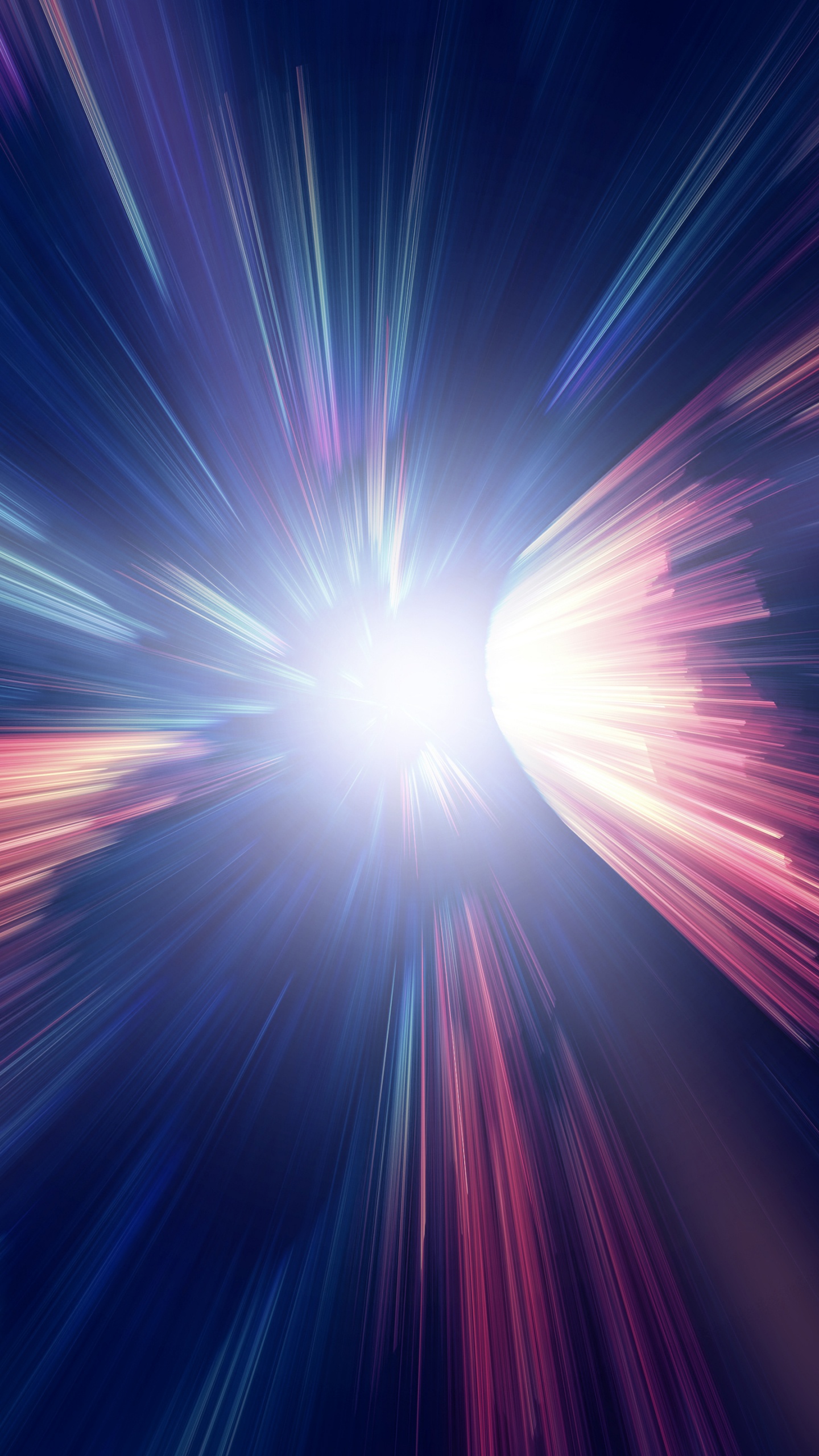 Обои синий, свет, блик, пурпур, солнечный свет в разрешении 1440x2560