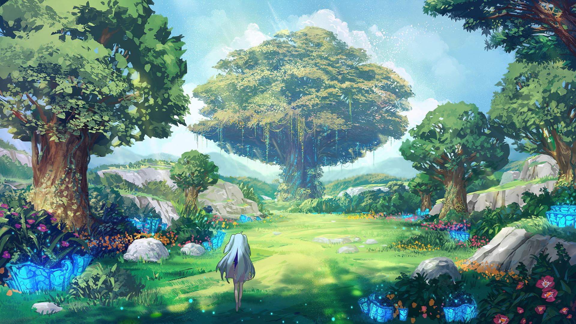 Обои облако, растение, растительное сообщество, природа, природный ландшафт в разрешении 1920x1080