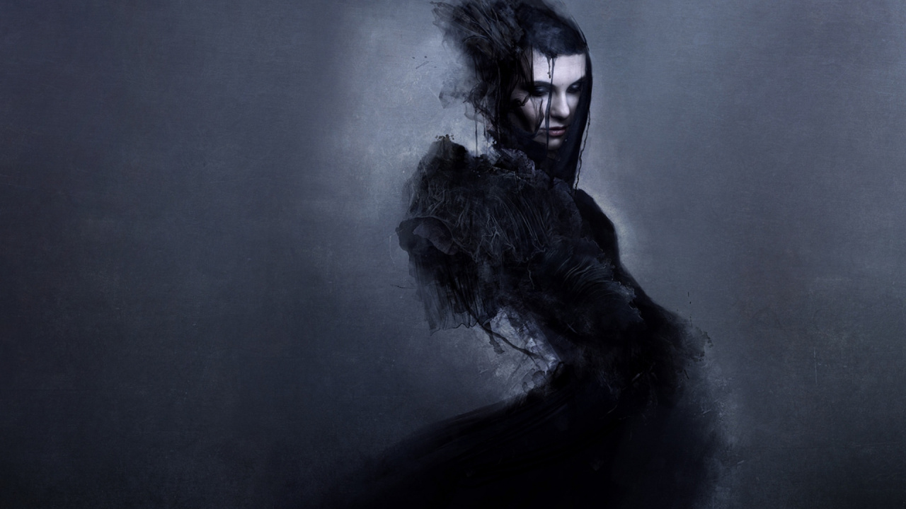 Обои цифровое искусство, произведение искусства, фотограф, тьма, художественное произведение в разрешении 1280x720