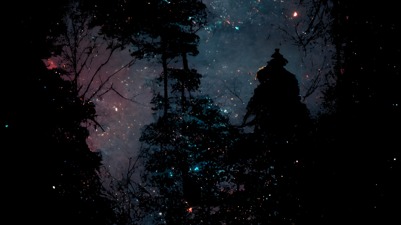 Обои земля, атмосфера, природа, ветвь, освещение в разрешении 1280x720