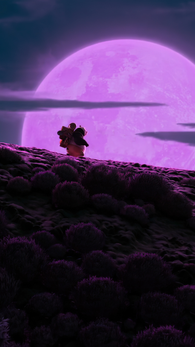 Обои студия DreamWorks Animation, Мастер Шифу, вода, атмосфера, растение в разрешении 750x1334