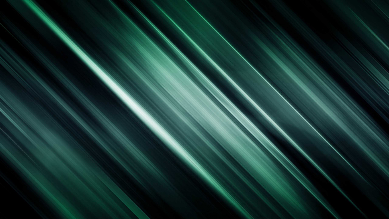 Обои зеленый, свет, линия, космос, пространство в разрешении 1366x768