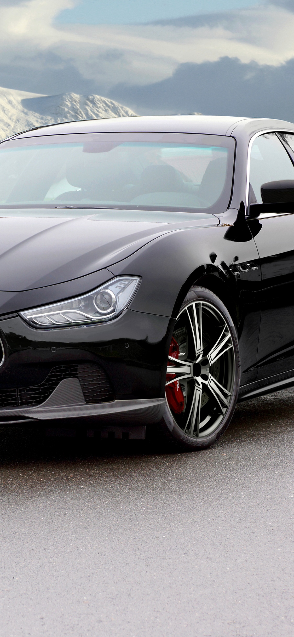 Обои 2016 Мазерати Гибли, maserati granturismo, Мазерати, авто, maserati quattroporte в разрешении 1125x2436