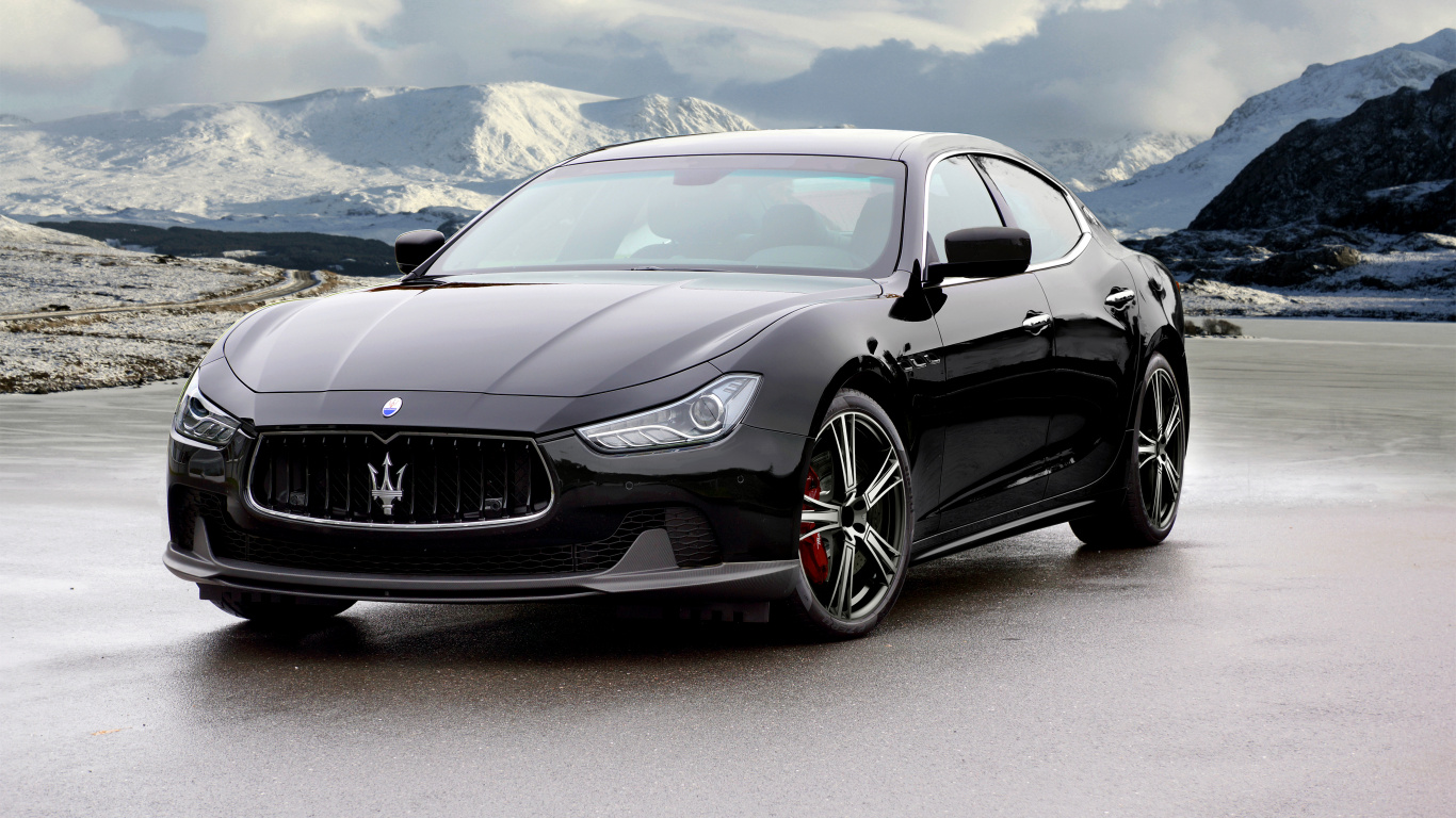 Обои 2016 Мазерати Гибли, maserati granturismo, Мазерати, авто, maserati quattroporte в разрешении 1366x768