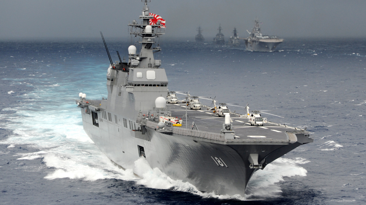 Обои военный корабль, корабль, морское ведомство, лодка, док десантный корабль в разрешении 1280x720