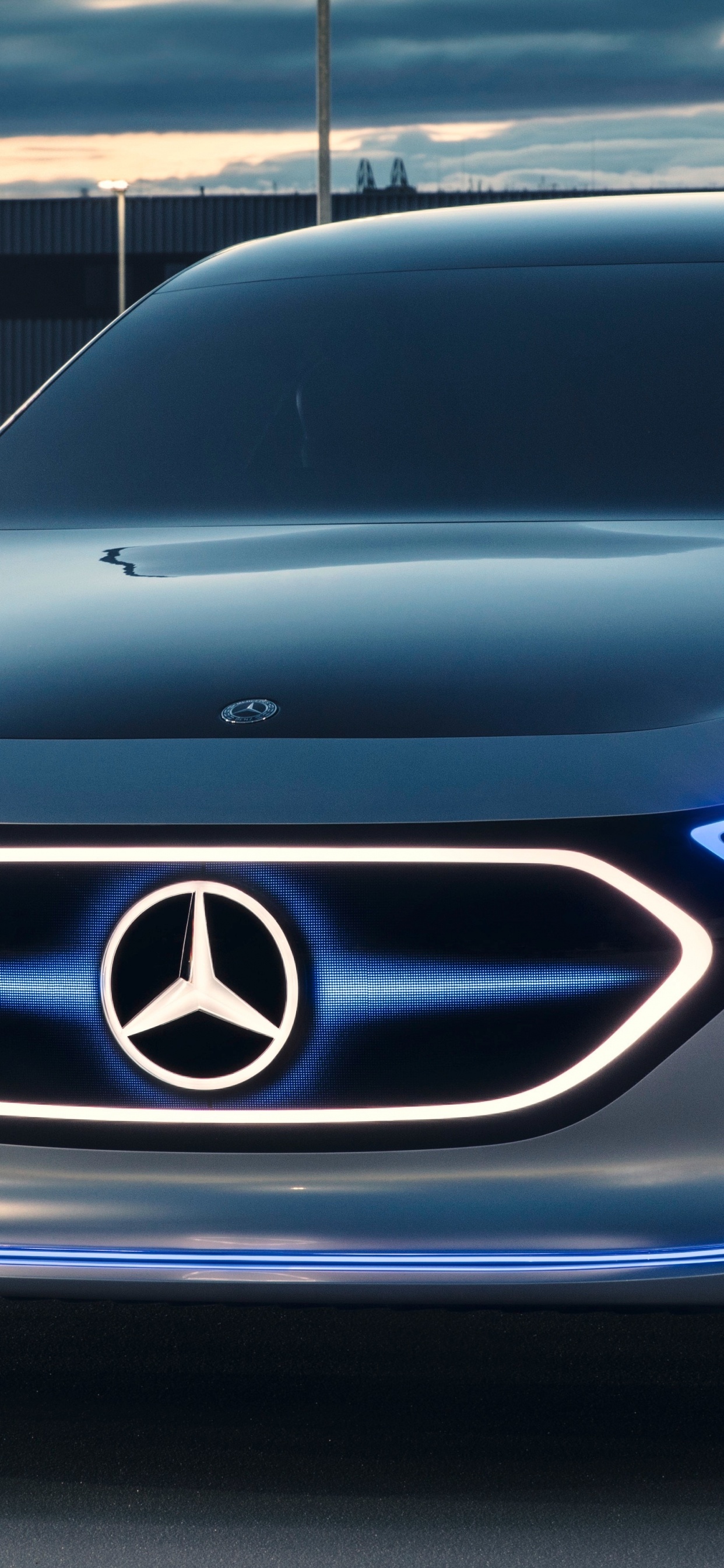 Обои компактный автомобиль, авто, международный автосалон в Германии, технология, mercedes benz s class в разрешении 1242x2688