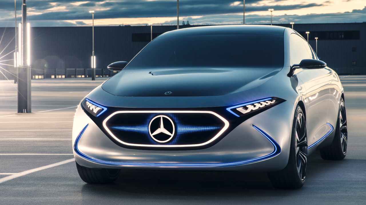 Обои компактный автомобиль, авто, международный автосалон в Германии, технология, mercedes benz s class в разрешении 1280x720