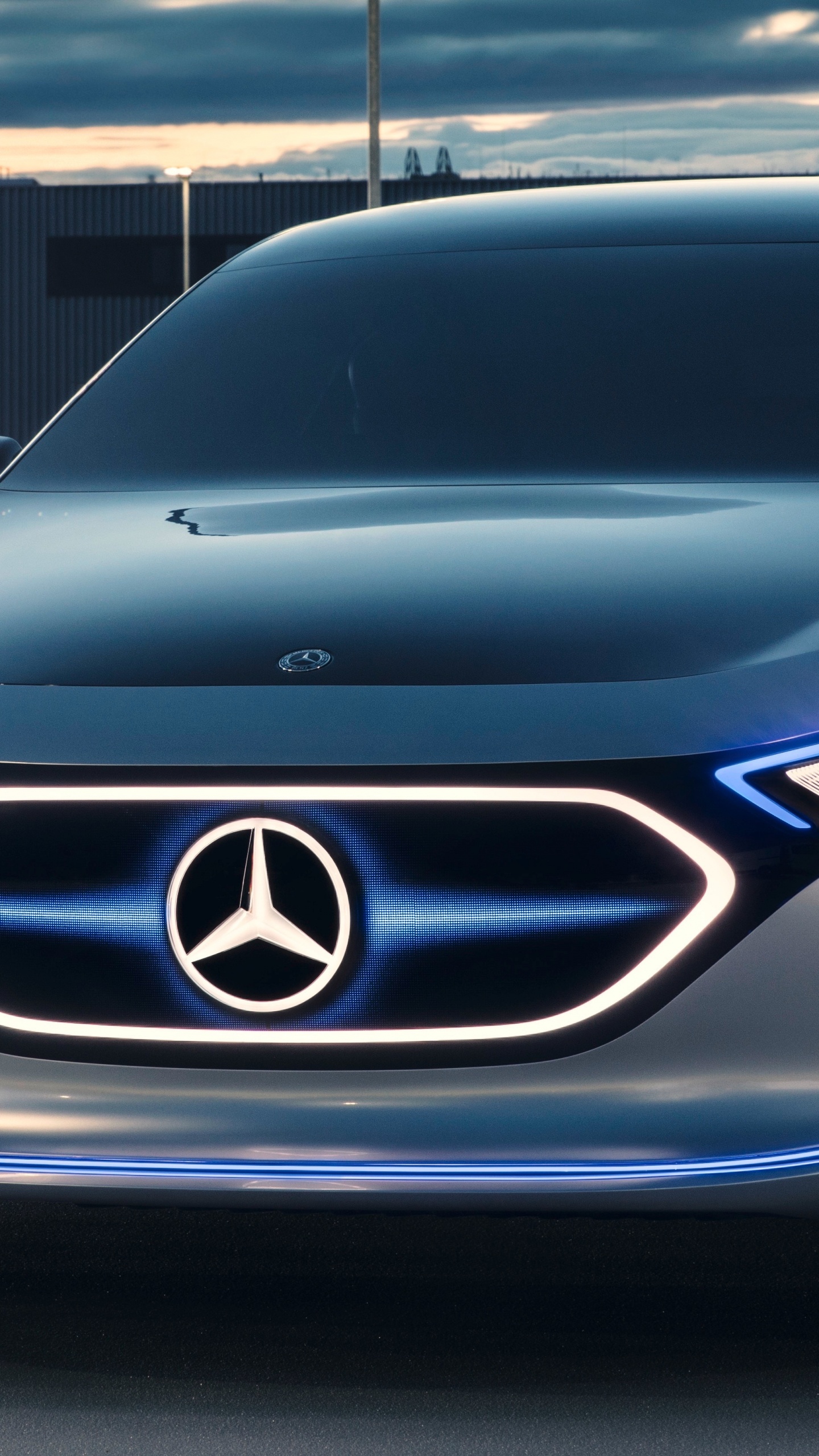 Обои компактный автомобиль, авто, международный автосалон в Германии, технология, mercedes benz s class в разрешении 1440x2560