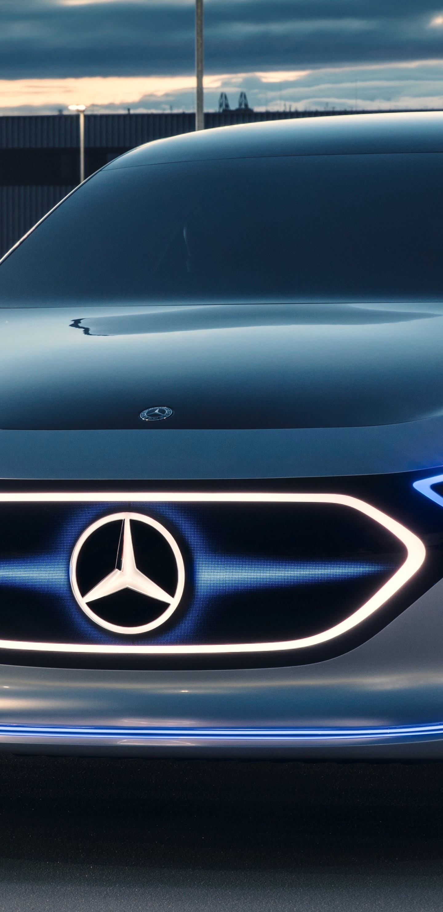 Обои компактный автомобиль, авто, международный автосалон в Германии, технология, mercedes benz s class в разрешении 1440x2960