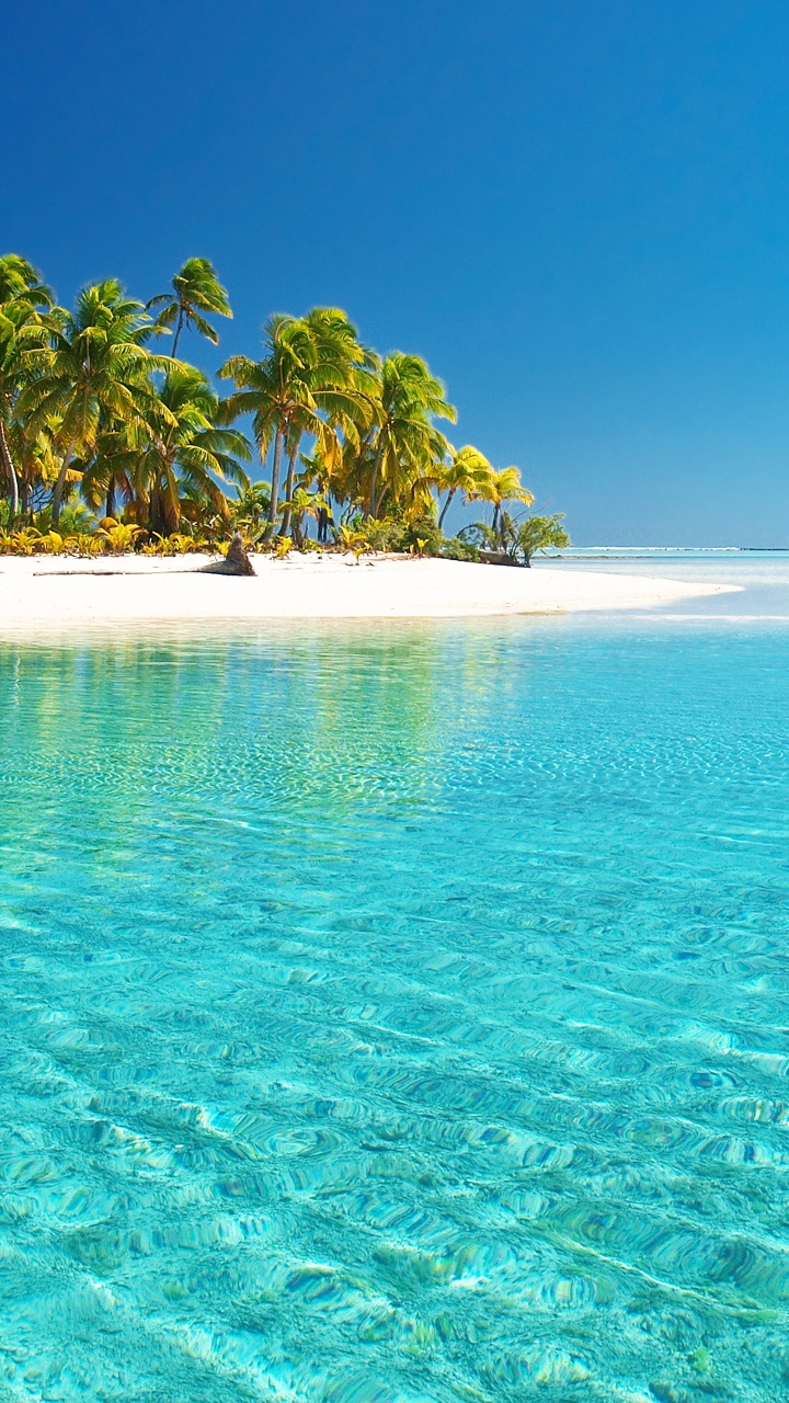 Обои Остров, море, Аква, тропическая зона, океан в разрешении 720x1280