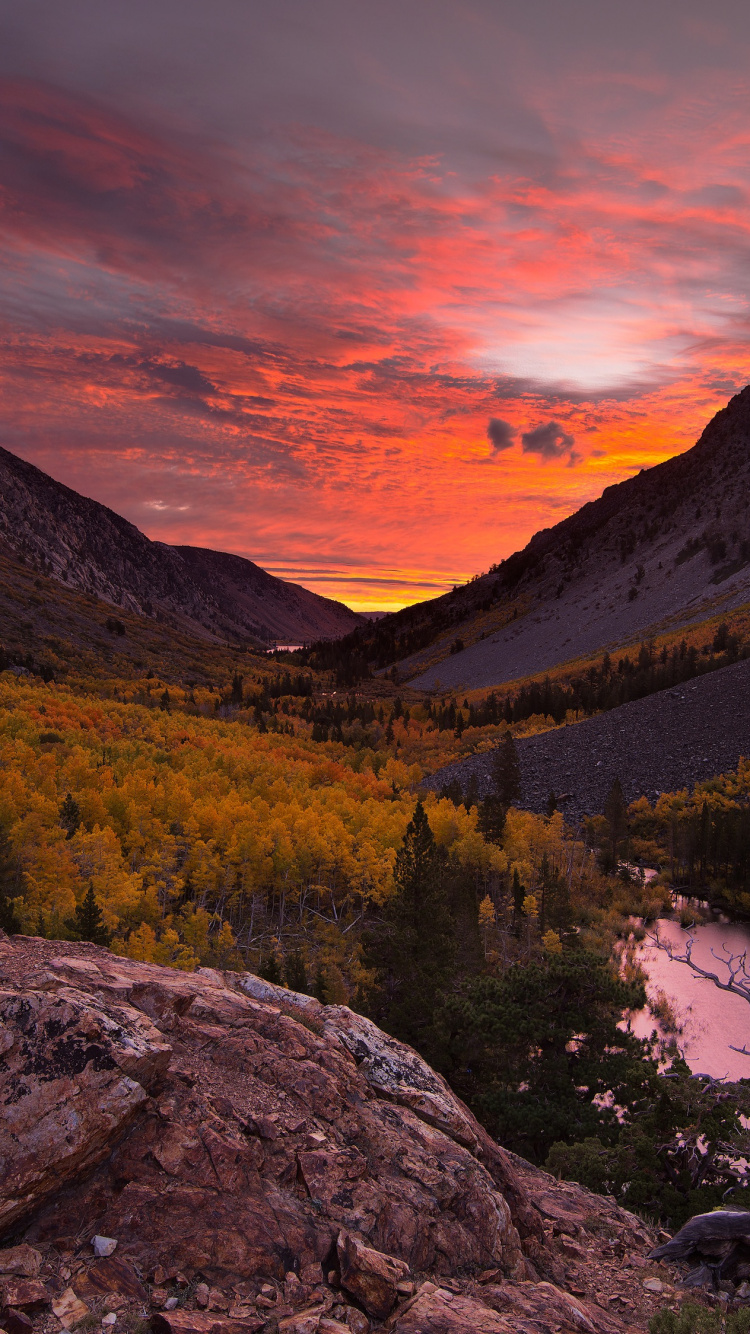 Обои пейзаж, природа, природный ландшафт, горный рельеф, дикая местность в разрешении 750x1334