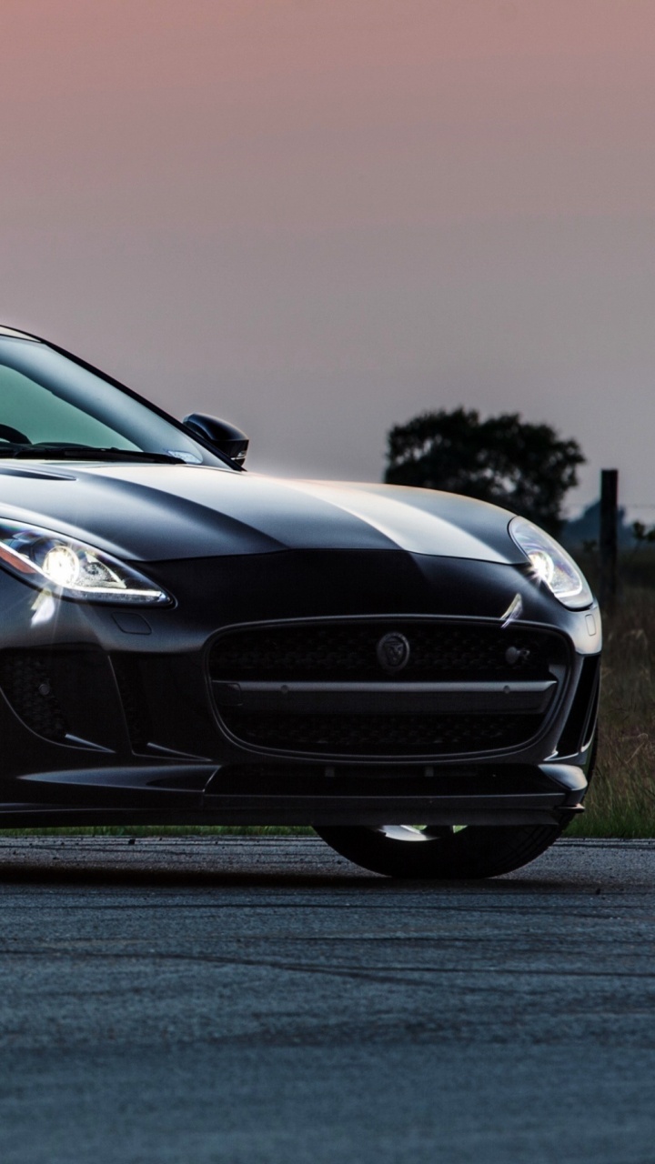 Обои Ягуар, суперкар, колесо, купе, нагнетатель в разрешении 720x1280