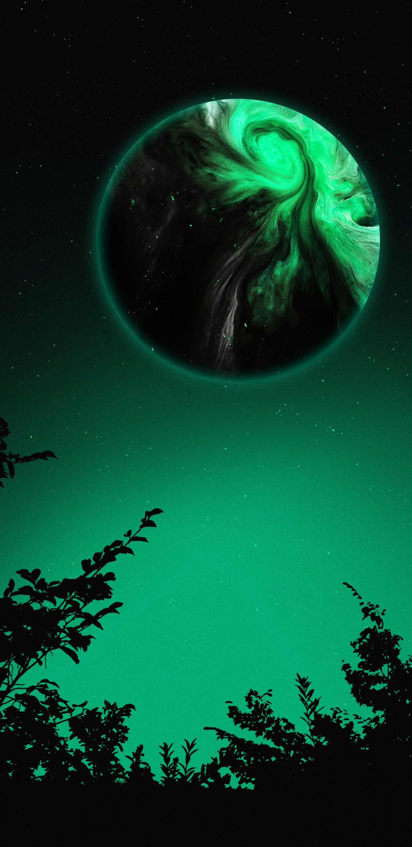 Обои атмосфера, Путь изгнания, земля, арт, фан арт в разрешении 1440x2960