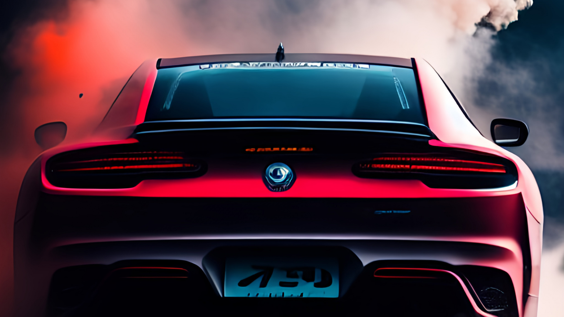 Обои спорткар, легковые автомобили, автомобильное освещение, капюшон, бампер в разрешении 1920x1080