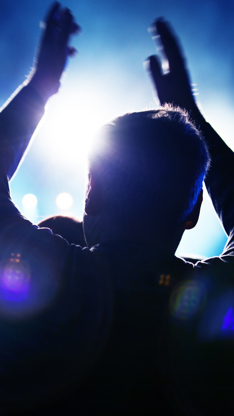 Обои концерт, толпа, развлечение, Представление, люди в разрешении 750x1334