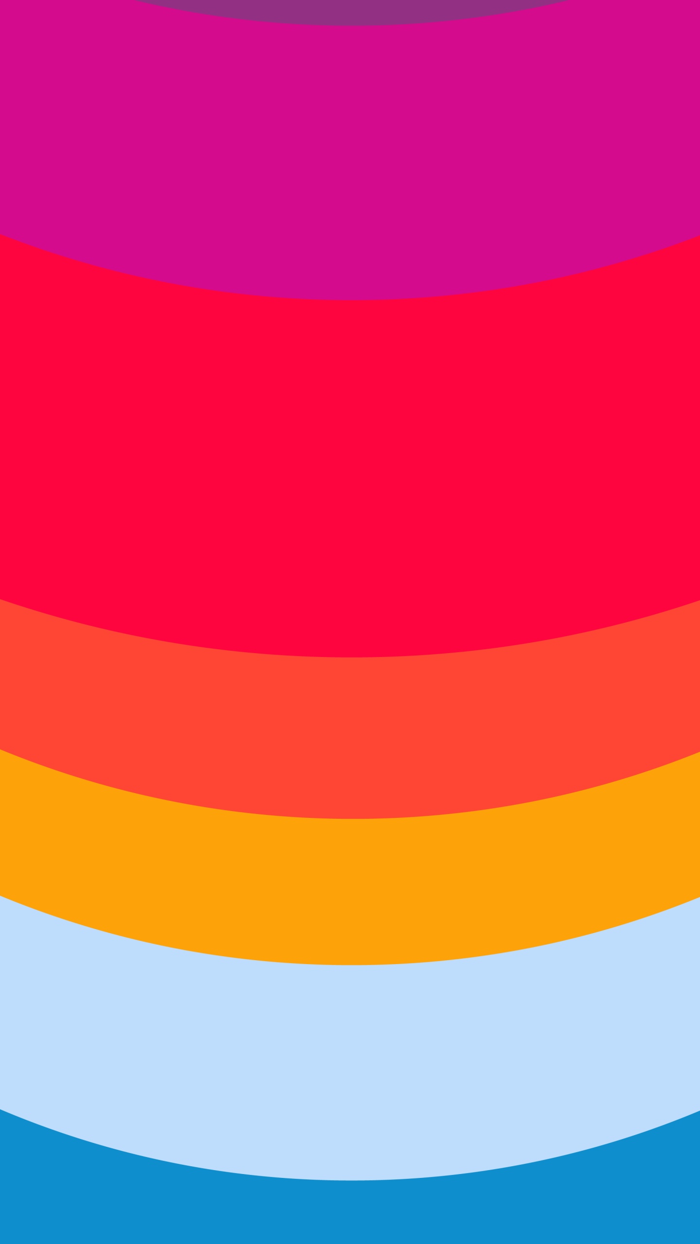 Обои ios, красочность, розовый, материальное свойство, пурпурный цвет в разрешении 1440x2560