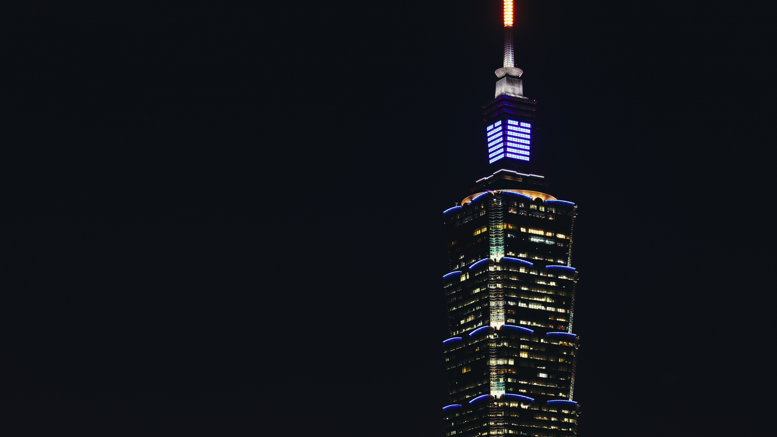 Обои ориентир, небоскреб, вышка, город, метрополия в разрешении 2560x1440