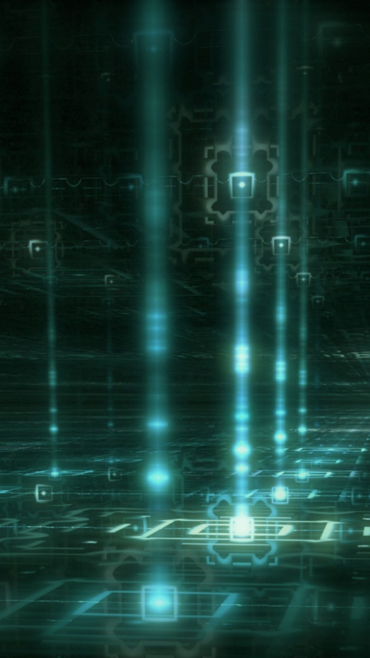 Обои цифровое искусство, свет, атмосфера, темнота, космос в разрешении 720x1280