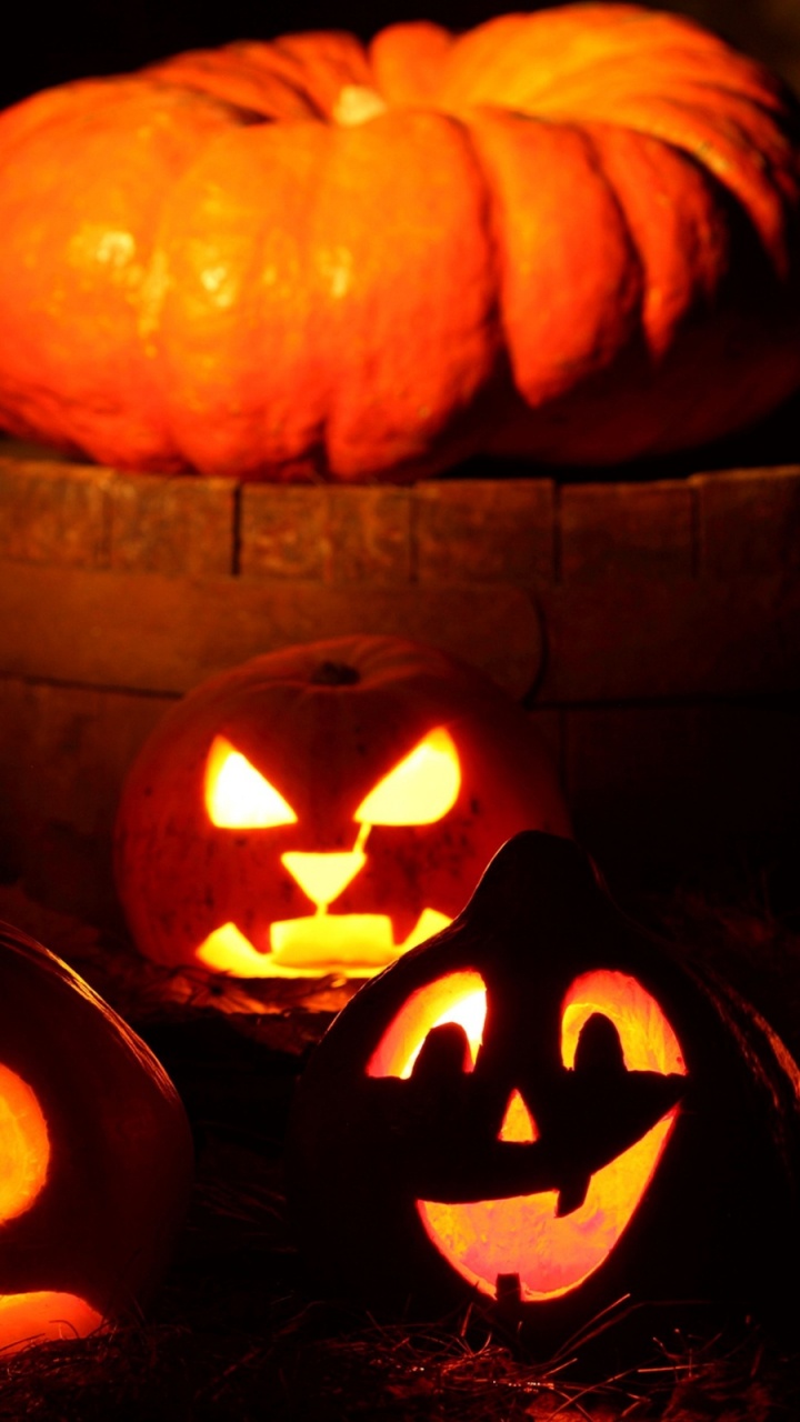 Обои калебас, зимний сквош, тыквенных, тыква, резьба в разрешении 720x1280