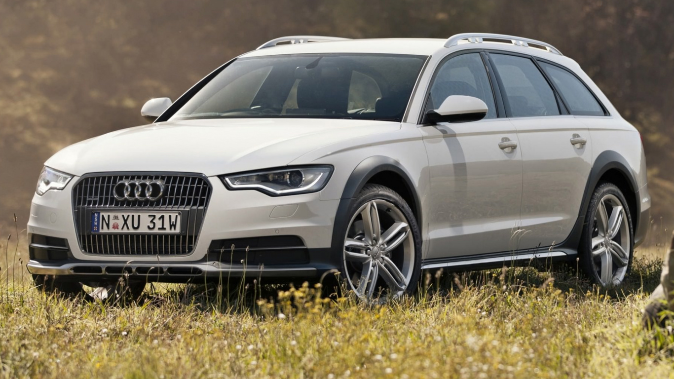 Обои Ауди Allroad на 2013, авто, Ауди А6 в Allroad, audi, Audi Allroad в разрешении 1366x768