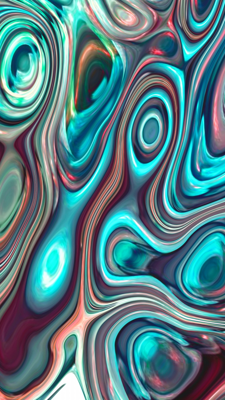 Обои электрик, узор, фрактальное искусство, психоделическое искусство, чирок в разрешении 720x1280