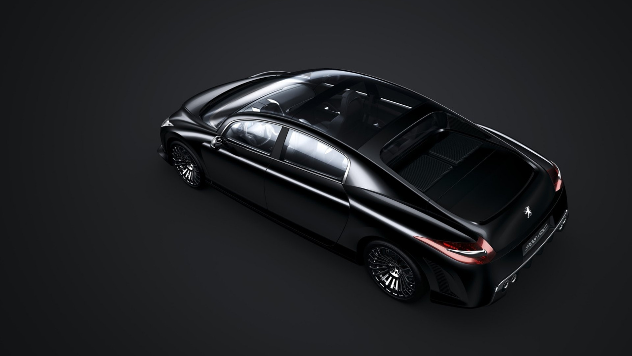 Обои Пежо, автомобиль концепции, вид транспорта, моторный транспорт, автомобильный дизайн в разрешении 1280x720