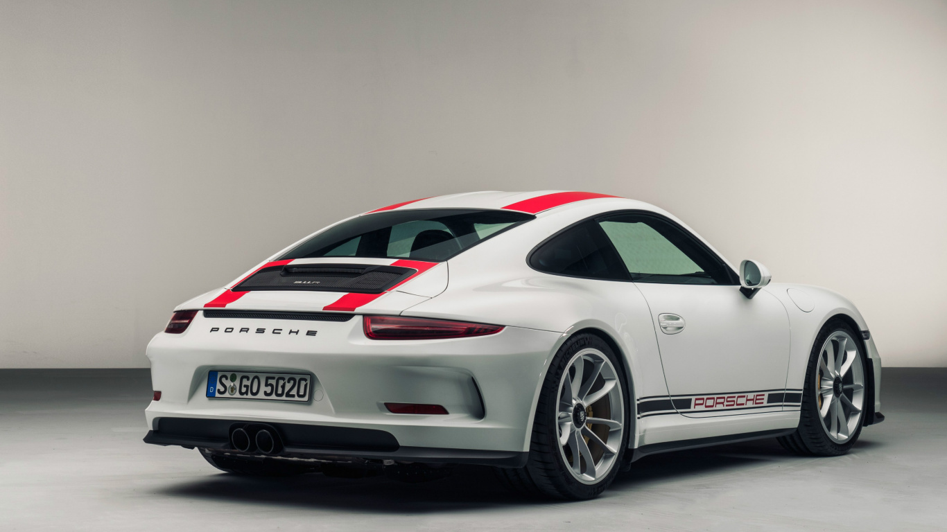 Обои porsche 911 gt3, Порше, авто, спорткар, Porsche 911 R в разрешении 1366x768